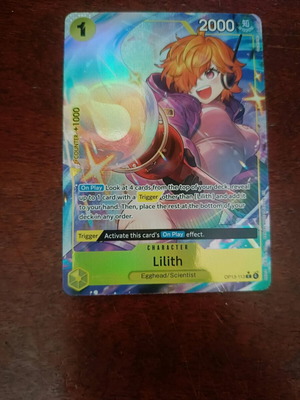 One Piece TCG Lilith OP13 alt art mint condition