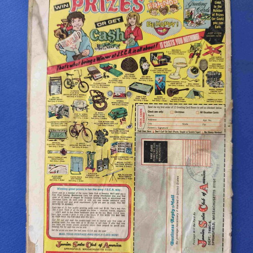 Sgt. Fury and His Howling Commandos 121 comic book used, moderate condition