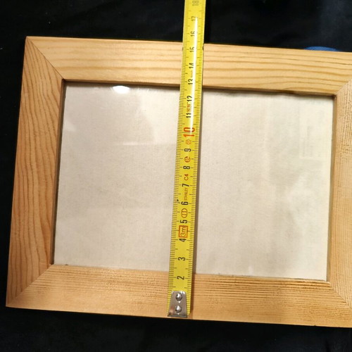 Wooden frames new, pack of 6, 21x16 cm