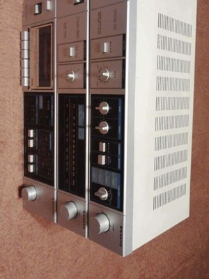 Sanyo Vintage Stereo System like new, complete set from 1984
