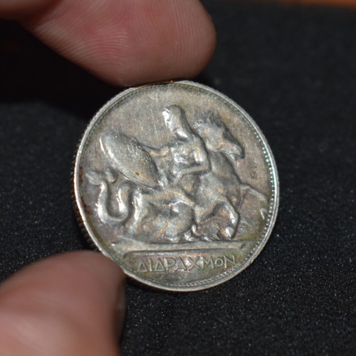 Georgios A' 2 Drachmes 1911 used