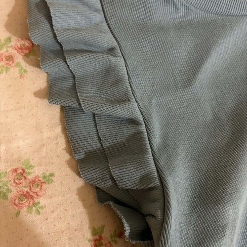 Women's turquoise blouse like new, size L