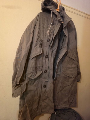 US Army vintage μπουφάν Βιετνάμ, δεκαετίες 60-70 χωρίς φερμουάρ