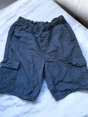 Zara boys' cargo shorts like new, age 13–14, dark gray