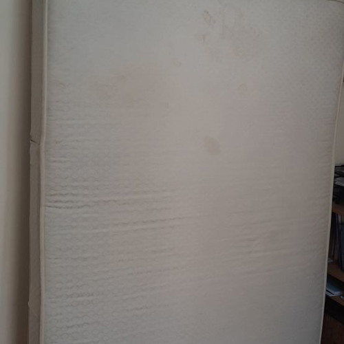 Double bed mattress used with surface stains 1.45x2.00