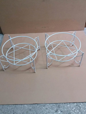 Σετ βάσεις για γλάστρες μεταχειρισμένο, 33x33 εκ.