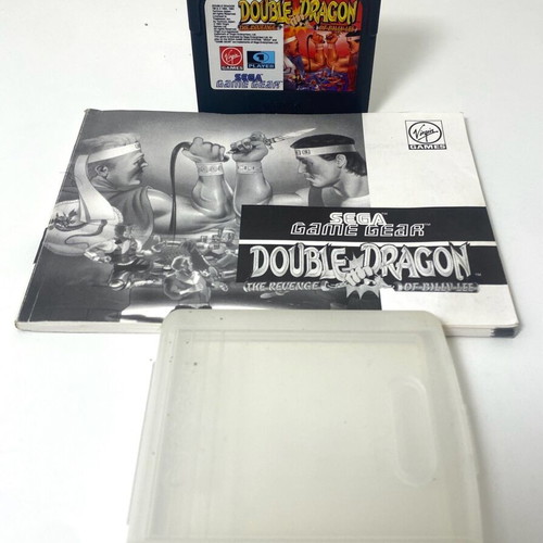 Double Dragon Sega Game Gear used, complete with manual and case