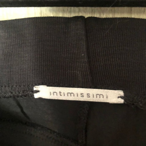 Intimissimi silk pants black elastic waist size M/L like new