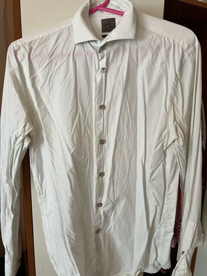 CALVIN KLEIN SMALL SLIM FIT WHITE SHIRT
