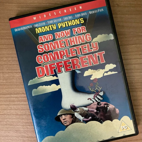 Monty Python’s And Now For Something Completely Different DVD like new, English audio without Greek subtitles