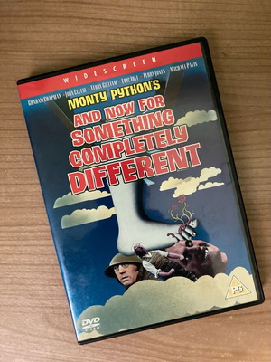 Monty Python’s And Now For Something Completely Different DVD like new, English audio without Greek subtitles