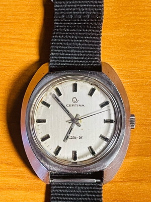 Certina DS2 μεταχειρισμένο, χειροκίνητο ρολόι