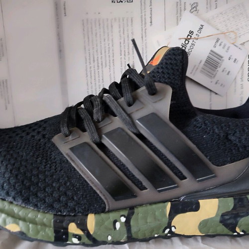 Adidas Ultra Boost 5.0 DNA new, size 45.5, black and green