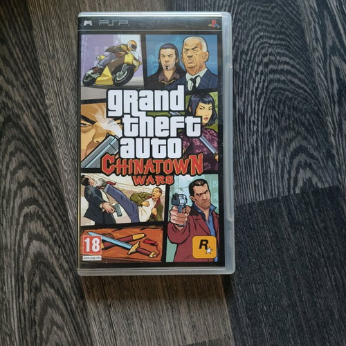 Grand Theft Auto Chinatown Wars PSP used, excellent condition, complete