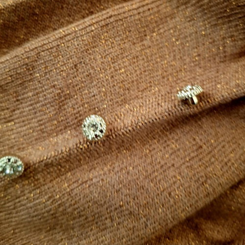Joseph A knitted sweater new, golden rose color, size XL