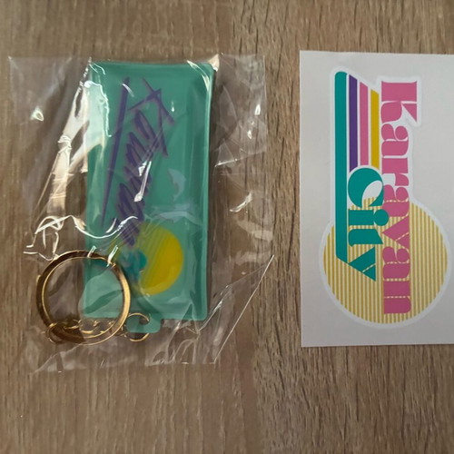 Karavan keychain new with gift sticker