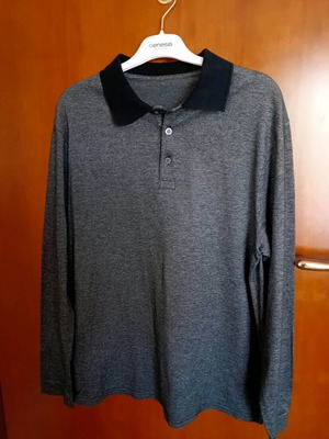Marks and Spencer Men's Shirt Dark Gray Like New