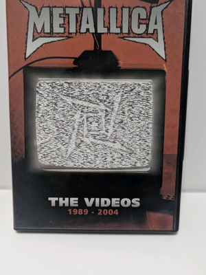 Metallica DVD The Videos 1989-2004 σαν καινούργιο, metal