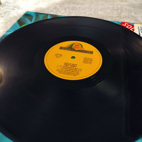 Sold Out Hey Hoh 12'' Vinyl Maxi Single 1996 used, electronic