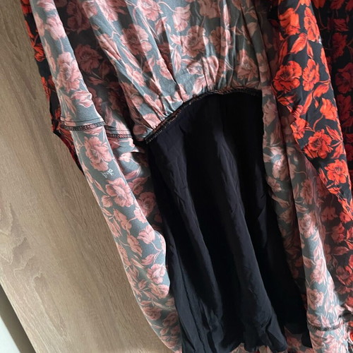 Pinko dress new, black and red, size small