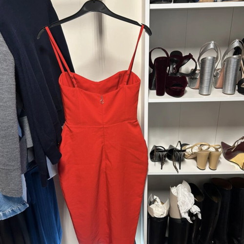 Nookie Allure Midi Dress new, cherry red, size S