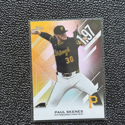 Paul Skenes crooked number CN-24 Topps MLB card 2026 series 2