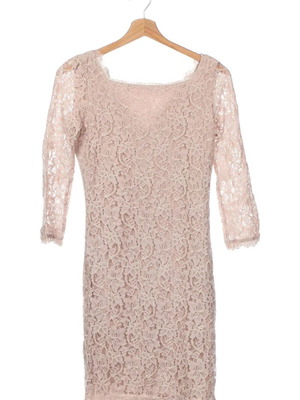 Diane Von Furstenberg dress, size M, beige