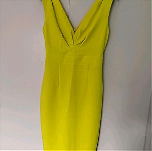 Φόρεμα κίτρινο Spell by Access XS