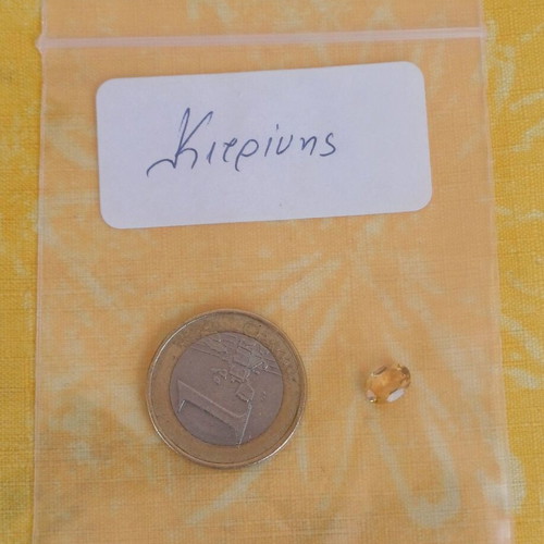Citrine precious stone new, small piece