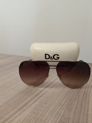 Dolce & Gabbana DG6076 sunglasses like new, brown and gold