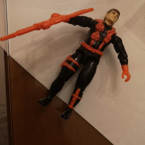 G.I. Joe action figure with tight joints