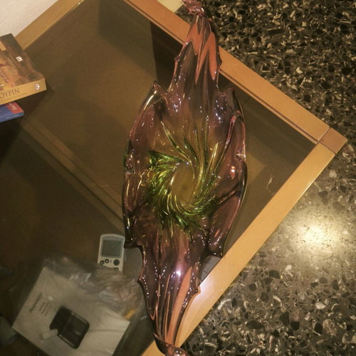 Murano Italy Vintage Large Basket Like New
