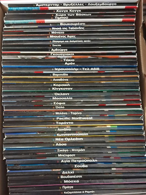 Travel Guides 40 Books like new, Lonely Planet editions
