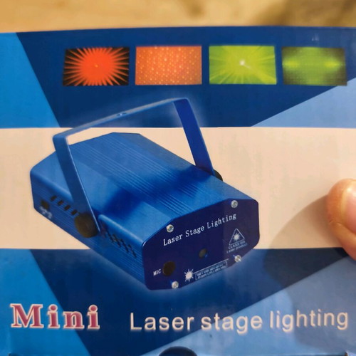 Mini laser stage lighting new, holographic star projector