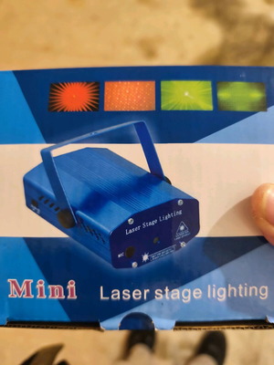 Mini laser stage lighting new, holographic star projector