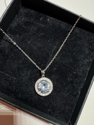 Levante necklace stainless steel new, silver