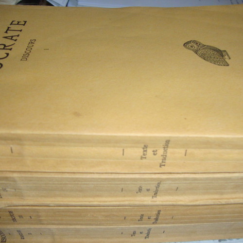 Isocrate Discours used, 4 volumes, French