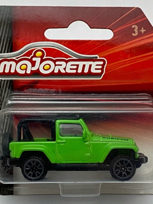 Jeep Wrangler Rubicon πράσινο αυτοκινητάκι Majorette Street Cars κλίμακα 1:64 καινούργιο