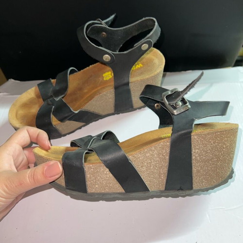 Anatomic sandals like new, black, size 36