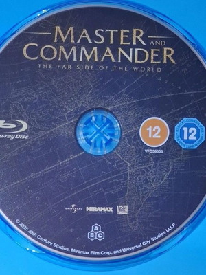 Master and Commander The Far Side of the World Blu-ray with subtitles