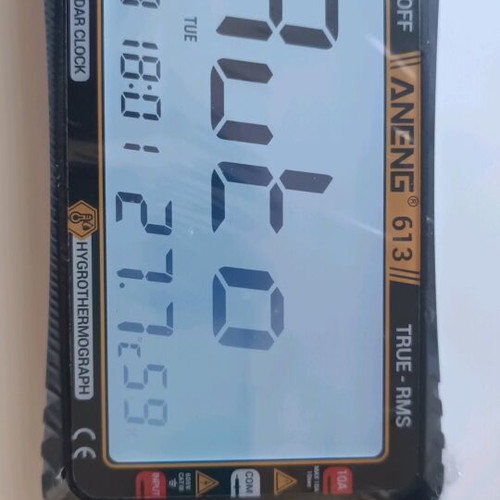 Digital Multimeter with Thermometer and Hygrometer New