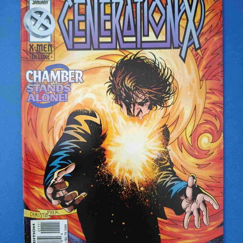 Generation X 11 comic book used with moisture traces