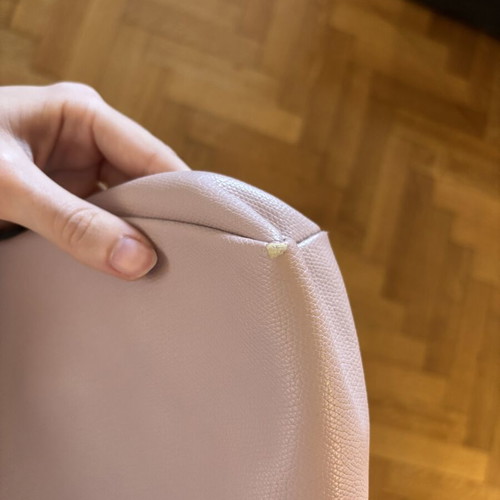 H&M pink crossbody bag used, 100% polyester