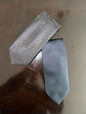Set of 2 men's ties Pierre Cardin and Andrew’s Ties like new