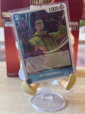 One Piece TCG Mr.3 (Galdino) PRB02-009 card new