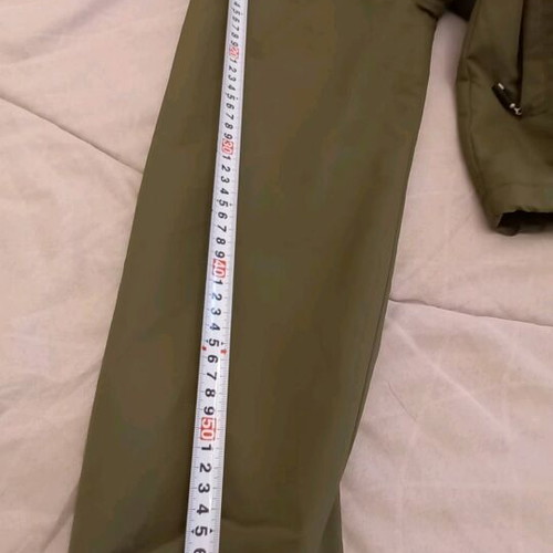 Brugi jacket like new, thin waterproof windbreaker khaki with hood size L