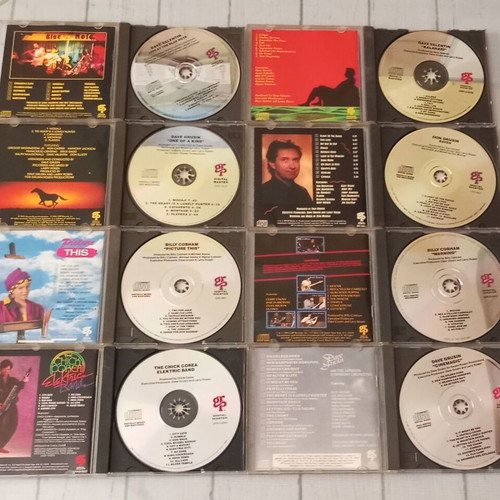 Jazz Fusion CD collection, 8 albums, GRP Records Digital Master