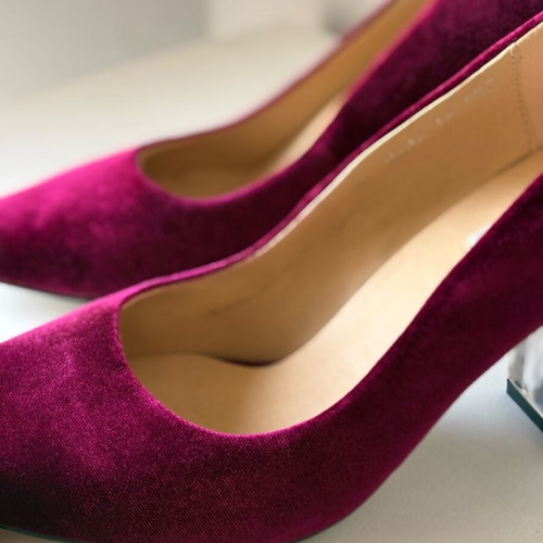 Exe fuchsia pumps like new, size 40