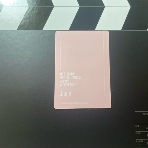 JIMIN Membership Photocard BTS 10th Official New