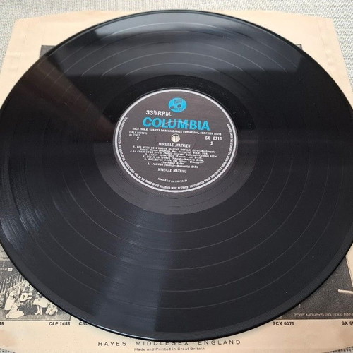 Mireille Mathieu LP used, pop music 1967 UK SX 6210